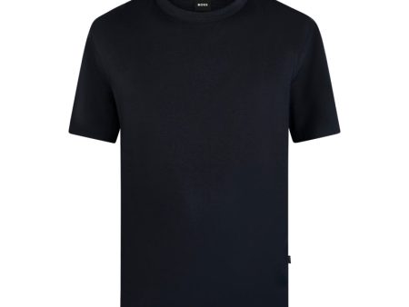 Hugo Boss Mercerised T-Shirt Thompson 03 Black Men s Discount