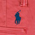 Ralph Lauren Polo Washed Men s Stretch Slim Fit Chino Trousers Nantucket Red For Cheap