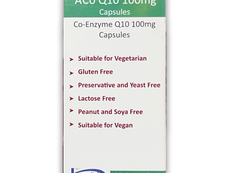 ACo Q10 100mg Capsules Online Hot Sale