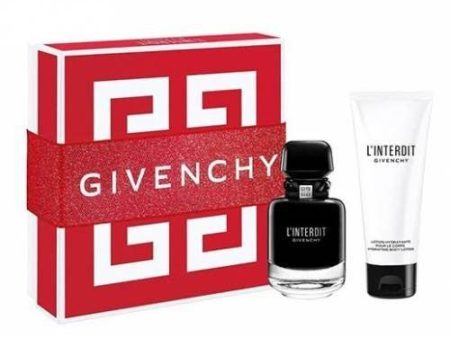 Givenchy L Interdit Gift Set EDP 50ml + 75ml Body Lotion Discount