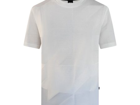 Hugo Boss Mercerised Tiburt 418 T-Shirt - White Men s Fashion