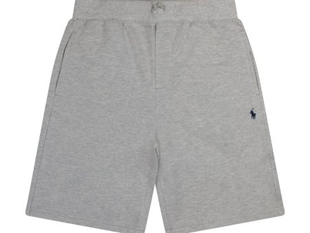 Ralph Lauren Polo Cotton Mesh Boys Shorts Grey For Cheap