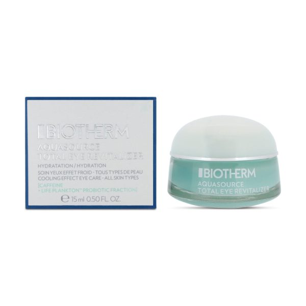 Biotherm Aquasource Total Revitaliser Eye Cream 15ml (Blemished Box) Online Hot Sale