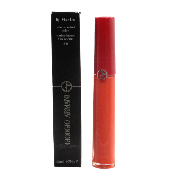 Giorgio Armani Lip Maestro Lipstick 302 Orange (Blemished Box) Discount