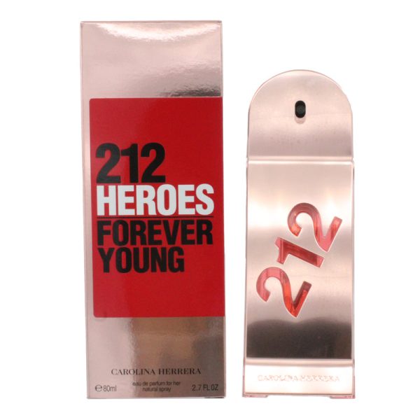 Carolina Herrera 212 Heroes Forever Young 80ml Eau De Parfum For Sale