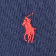 Ralph Lauren Polo Women s Mesh Polo Shirt Navy Blue For Discount