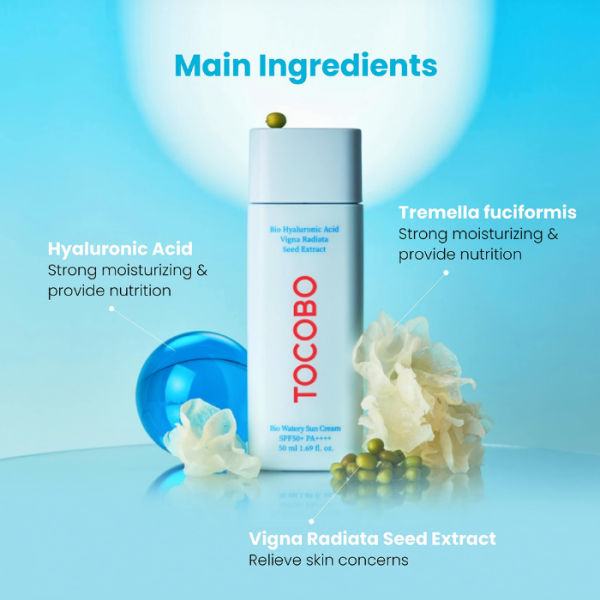 Tocobo Bio Watery Sun Cream SPF50 PA++++(50ml) on Sale