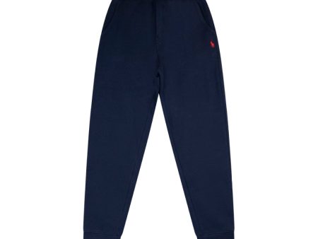 Ralph Lauren Polo Fleece Joggers Navy For Sale