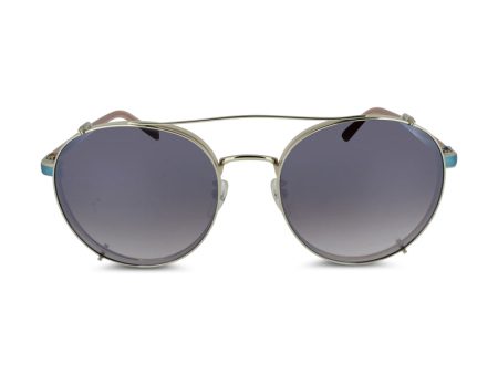 Calvin Klein Round Nude & Blue Sunglasses CK1240SK 625 (Ex Display) Online Sale