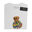 Ralph Lauren Polo Bear Cotton Boys T-Shirt White For Sale