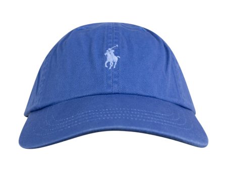 Ralph Lauren Polo Cotton Chino Cap - Blue Fashion