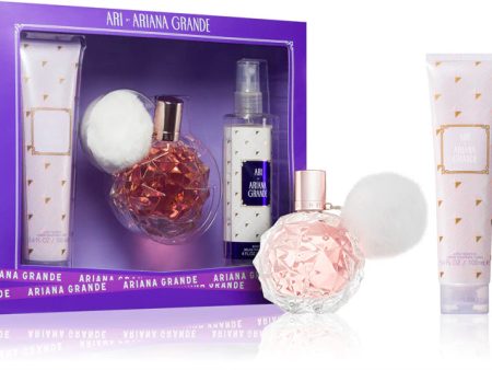 Ariana Grande Ari 100ml EDP + 100ml Body Cream + 118ml Body Mist for Women Gift Set Online Hot Sale