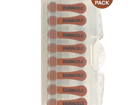 Duracell Size 312 Hearing Aid Battery, 10 x 8 Packs Closeout Sale (80 Batteries) Hot on Sale