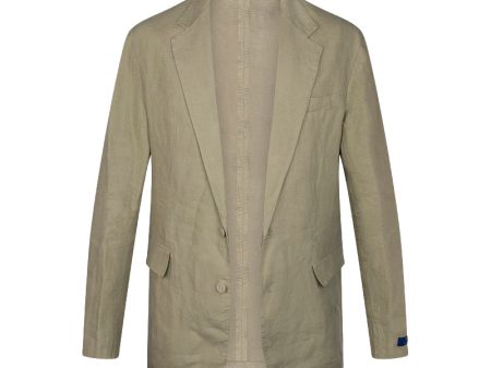 Ralph Lauren Polo Linen Blazer Beige Men s Online Hot Sale