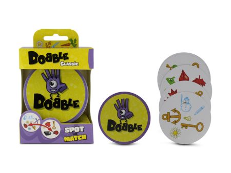 Dobble Classic Family Card Game Travel Tin For Discount