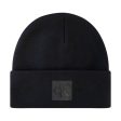 Calvin Klein Scuplted Beanie Twill Hat Black - One Size Unisex Online now