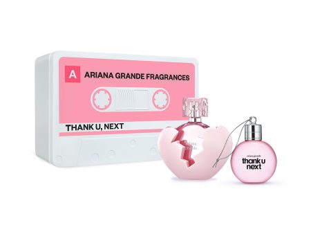 Ariana Grande Thank U Next Gift Set 30ml EDP & Shower Gel Ornament Ball 2023 Supply