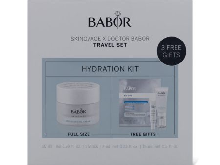 Babor Skinovage X Doctor Babor Travel Set Hydration Kit (Blemished Box) For Sale