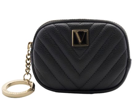 Victoria s Secret Black The V Essentials Pouch Fashion