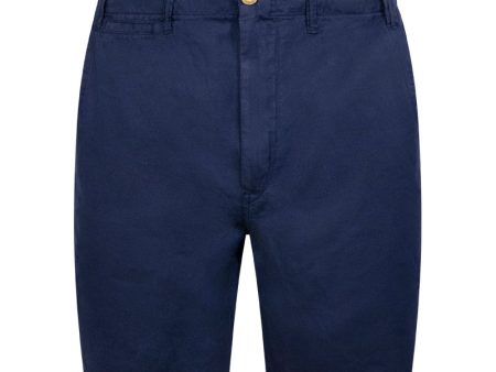 Ralph Lauren Polo Classic Fit Cotton-Linen Shorts Navy Men s Discount