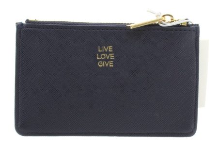 Estella Bartlett Dark Blue Card Purse  Live Love Give  Online now