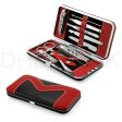 10 PCS Pedicure   Manicure Set Nail Clippers Cleaner Cuticle Grooming Kit Case For Cheap