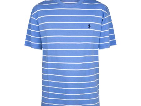 Ralph Lauren Classic Fit Striped Soft Cotton T-Shirt Fashion