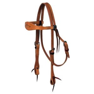 7110 Shaped Browband Headstall, Harness Leather Online Hot Sale