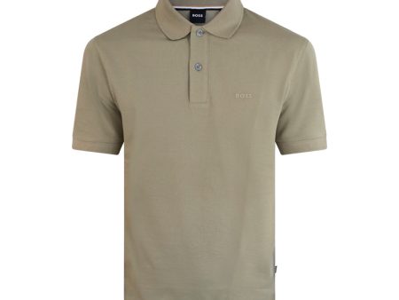 Hugo Boss Pallas Regular Fit Polo Shirt Light Green Men s Online Hot Sale