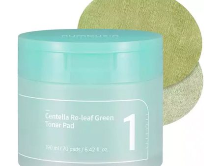 No.1 Centella Re-Leaf Green Toner Pad Hot on Sale