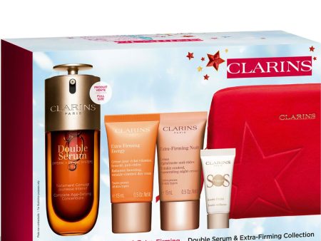 Clarins Double Serum & Extra-Firming Collection Gift Set For Sale