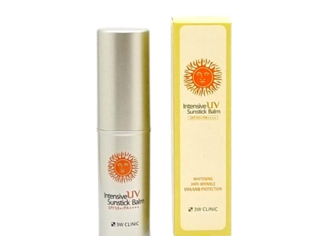 3W Clinic Intensive UV Sunstick Balm SPF50+ PA (10g) Hot on Sale