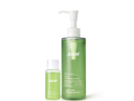 RNW DER. CLEAR Purifying Cleansing Oil (200ml & 30ml) Online now