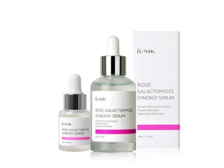 iUNIK Rose Galactomyces Synergy Serum (50ml & 15ml) on Sale