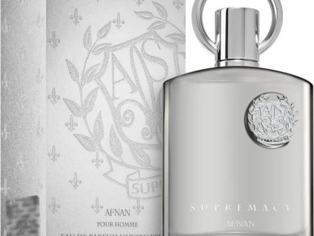 Afnan Supremacy Silver EDP Spray for Men Fashion